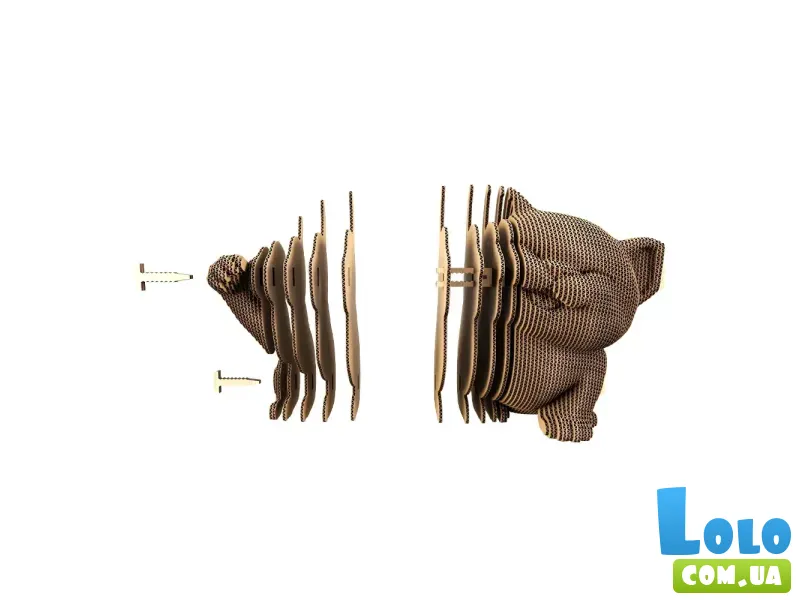 Картонный 3D пазл Maneki Kitten, Cartonic, 77 эл.