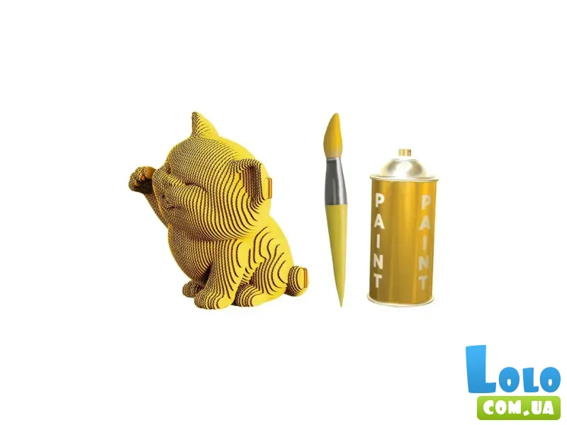 Картонный 3D пазл Maneki Kitten, Cartonic, 77 эл.