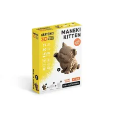 Картонный 3D пазл Maneki Kitten, Cartonic, 77 эл.