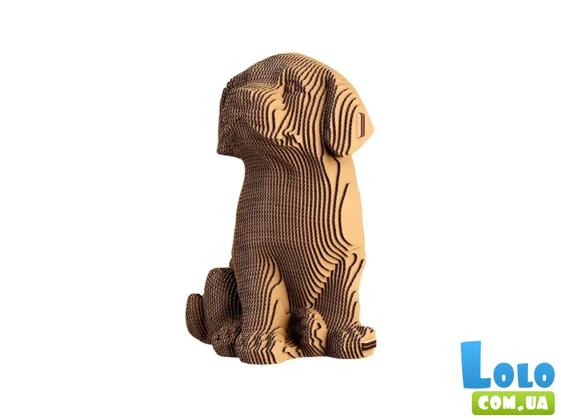 Картонный 3D пазл Labrador Puppy, Cartonic, 86 эл.