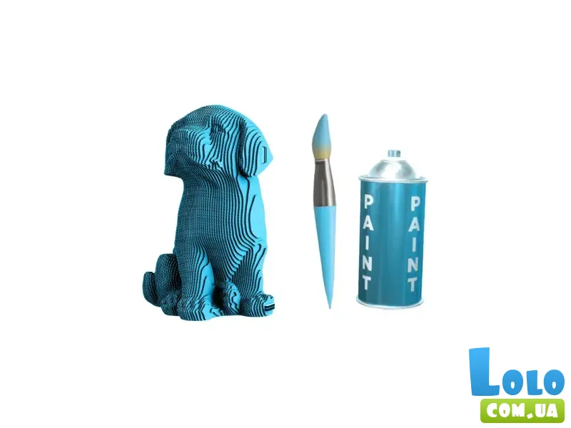 Картонный 3D пазл Labrador Puppy, Cartonic, 86 эл.