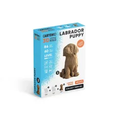 Картонный 3D пазл Labrador Puppy, Cartonic, 86 эл.