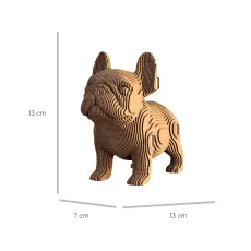 Картонный 3D пазл Bulldog Puppy, Cartonic, 63 эл.