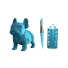 Картонный 3D пазл Bulldog Puppy, Cartonic, 63 эл.