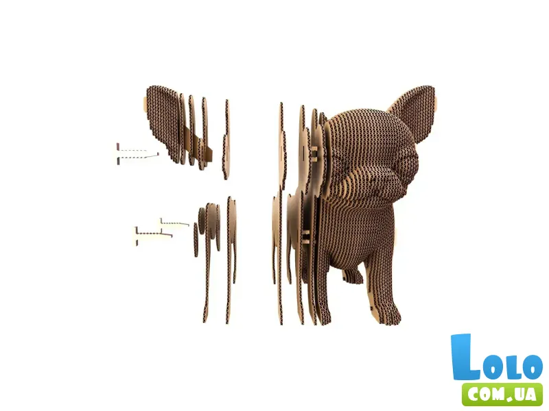 Картонный 3D пазл Chihuahua Puppy, Cartonic, 71 эл.