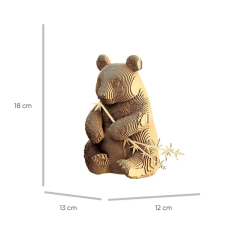 Картонный 3D пазл Panda family, Cartonic, 164 эл.