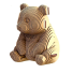 Картонный 3D пазл Panda family, Cartonic, 164 эл.