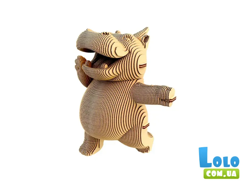 Картонный 3D пазл Сафари-трио, Cartonic, 267 эл.