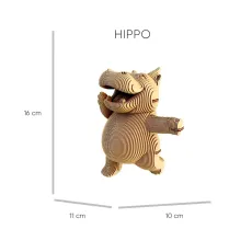 Картонный 3D пазл Сафари-трио, Cartonic, 267 эл.