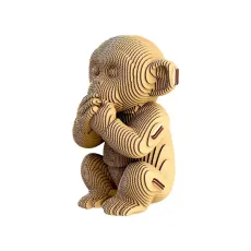 Картонный 3D пазл Трио Мавпенят, Cartonic, 280 эл.