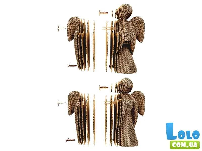 Картонный 3D пазл Ангелы, Cartonic, 193 эл.