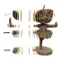 Картонный 3D пазл Ballerina Cappuccina and friends, Cartonic, 301 эл.