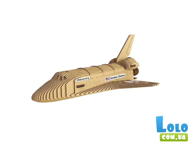 Картонный 3D пазл Шаттл NASA, Cartonic, 179 эл.