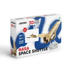 Картонный 3D пазл Шаттл NASA, Cartonic, 179 эл.