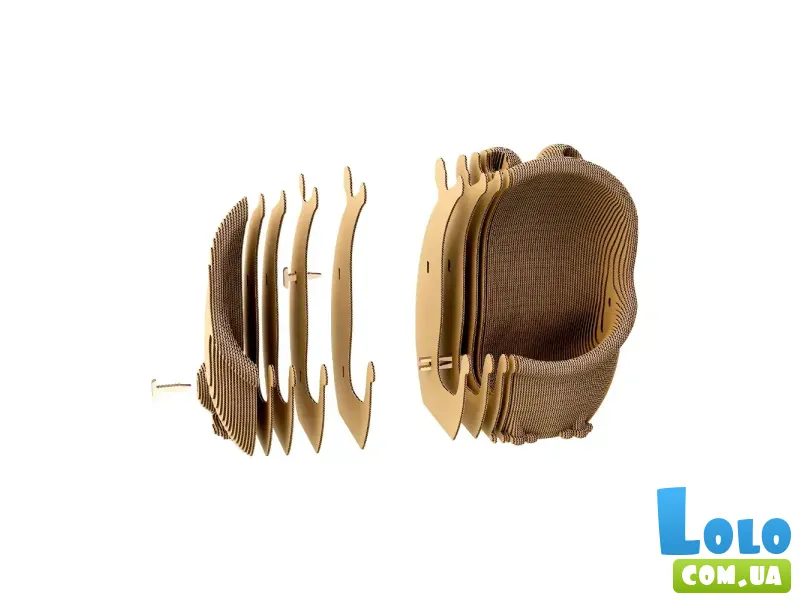 Картонный 3D пазл Лягушонок, Cartonic, 88 эл.