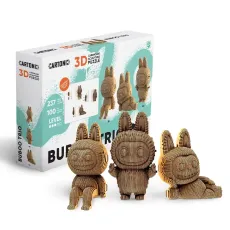 Картонный 3D пазл Трио Бубу, Cartonic, 237 эл.