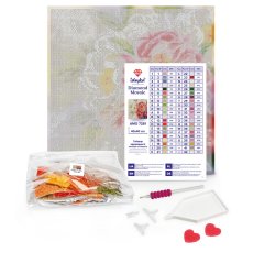 Алмазная мозаика Чай с анисом, Идейка (40х40 см)