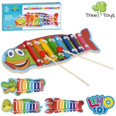 Деревянная игрушка Ксилофон, Limo Toy (в ассортименте)