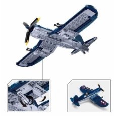 Конструктор Army Военный самолет, Sluban (M38-B1109), 550 дет.