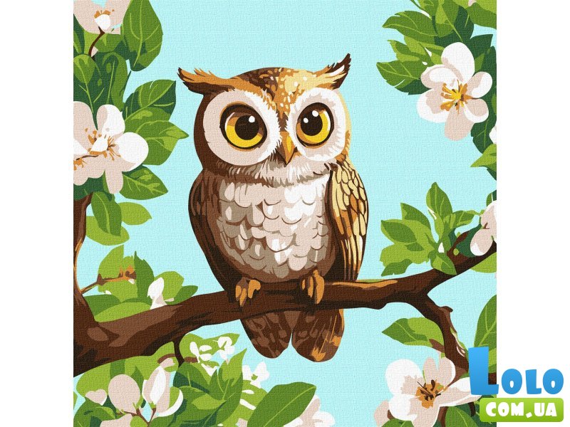 Картина по номерам Лесной караул, Идейка (30х30 см)