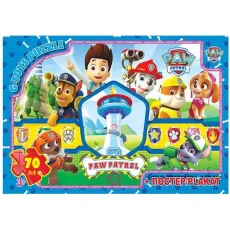 Пазл Paw Patrol, G-Toys, 70 эл.