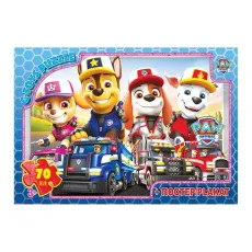 Пазл Paw Patrol, G-Toys, 70 эл.