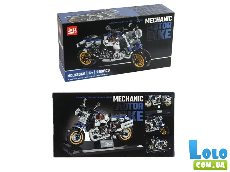 Конструктор Мотоцикл (33066), 269 дет.