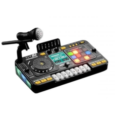 Музыкальная установка DJ Mixer с микрофоном (черная)