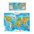 Интерактивный плакат Карта мира, WToys (укр.)
