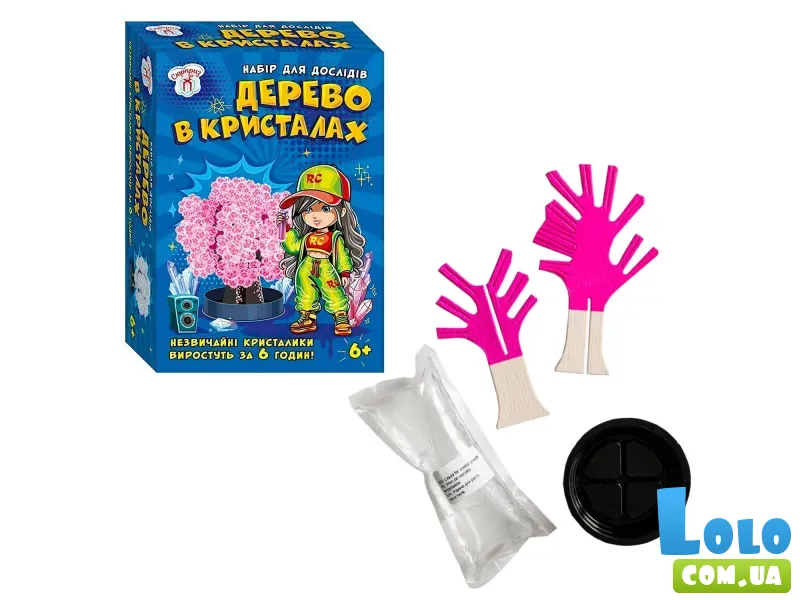 Набор для исследований Дерево в кристаллах, Ранок