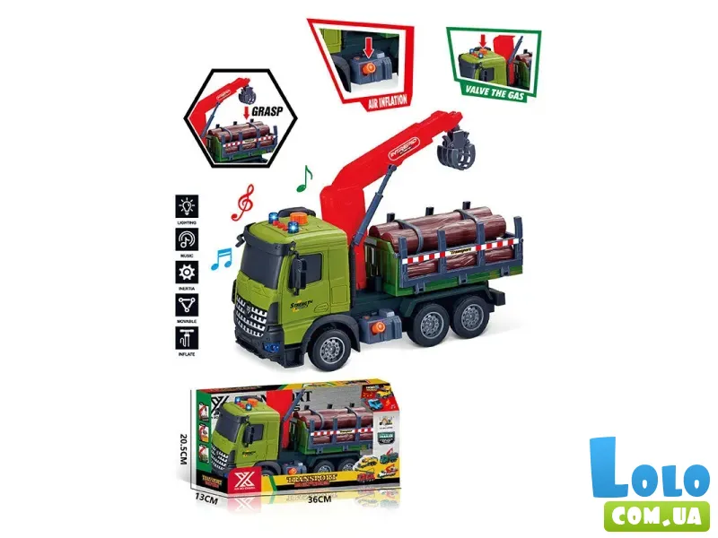 Грузовик с манипулятором