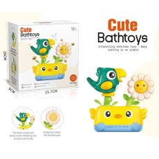 Игрушка для ванны Попугай с цветком