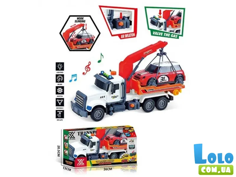 Эвакуатор с подъемником