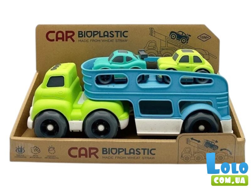 Трейлер с машинами