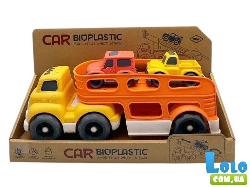 Трейлер с машинами