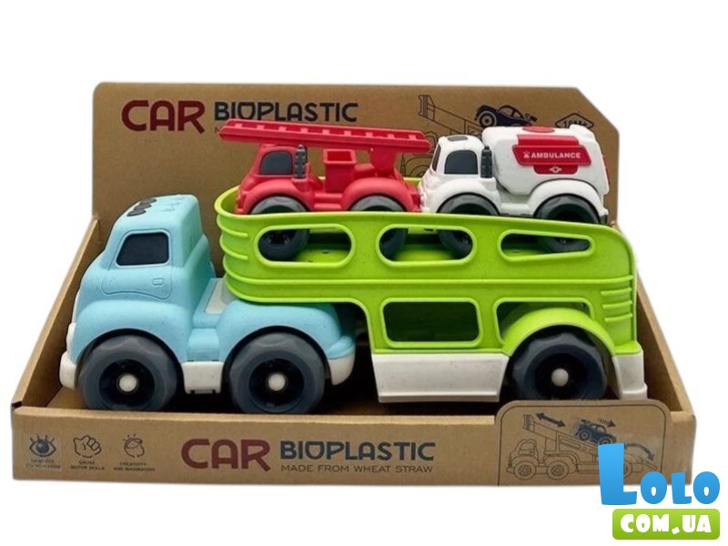 Трейлер с машинами