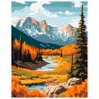 Картина по номерам Осень в горах, ArtCraft (40Х50 СМ)
