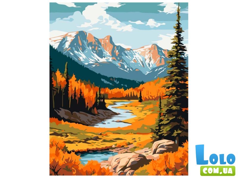 Картина по номерам Осень в горах, ArtCraft (40Х50 СМ)