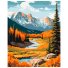 Картина по номерам Осень в горах, ArtCraft (40Х50 СМ)