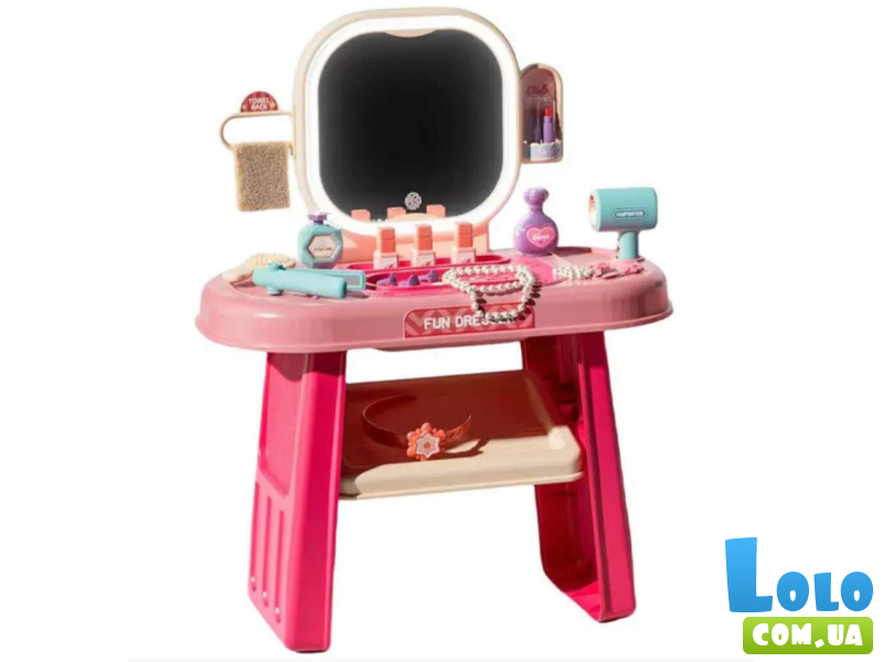 Трюмо детское с подсветкой и аксессуарами