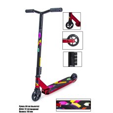 Трюковой самокат Scale Sports Leone (красный)