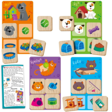 Настольная игра Roter Kafer Лото Кошки и собаки, Vladi Toys