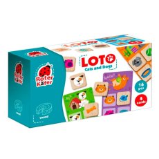 Настольная игра Roter Kafer Лото Кошки и собаки, Vladi Toys