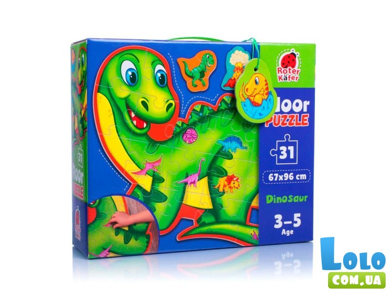 Пазл Динозавр, Vladi Toys, 31 эл.