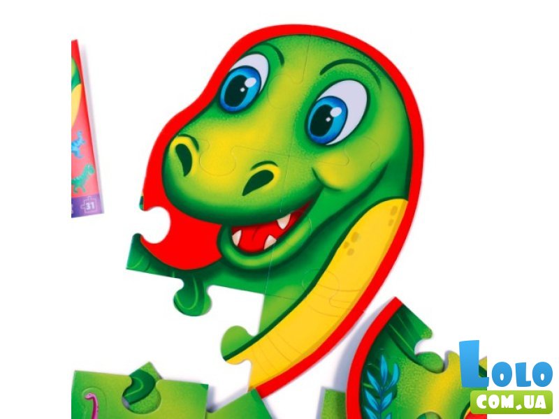 Пазл Динозавр, Vladi Toys, 31 эл.