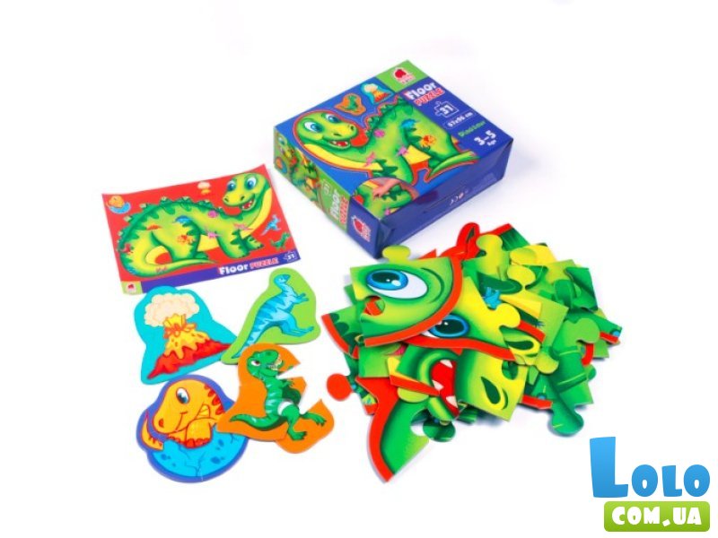 Пазл Динозавр, Vladi Toys, 31 эл.