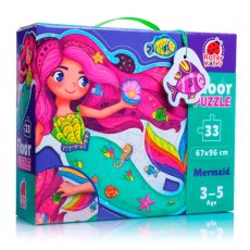 Пазл Русалка, Vladi Toys, 33 эл.