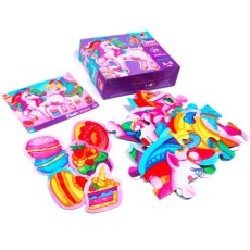 Пазл Очаровательный единорог, Vladi Toys, 37 эл.