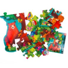 Пазл Лесные животные, Vladi Toys, 40 эл.