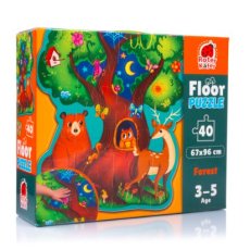 Пазл Лесные животные, Vladi Toys, 40 эл.